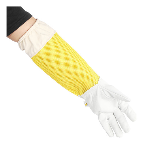 Par De Guantes Protectores Transpirables Para Apicultura