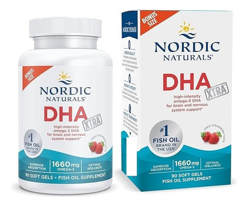 Nordic Naturals Dha Xtra Omega3 90und Apoyo Cerebral