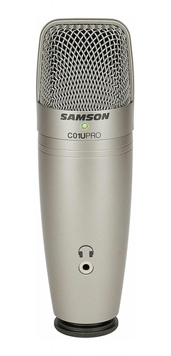 Microfono Samson Condenser C01u Usb - Para Grabacion