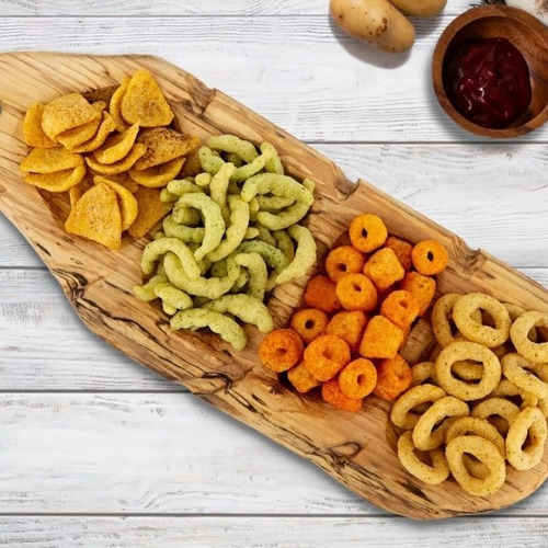 Veggie Snacks Barbacoa Horneados Snack Salado 45g Granix