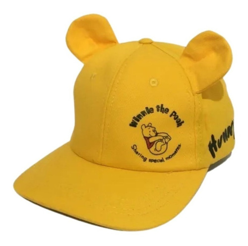 Boné Ursinho Pooh Aba Curva Snapback - Piticas - Original