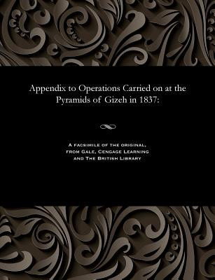Libro Appendix To Operations Carried On At The Pyramids O...