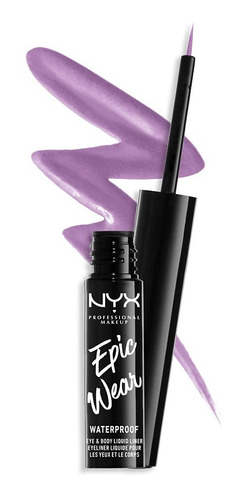 Nyx Epic Wear Delinador De Ojos Y Cuerpo Waterproof Lilac