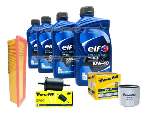 Imagem 1 de 1 de Kit Filtros Troca Óleo 10w40 Sandero 1.0 16v 2015 2016 2017