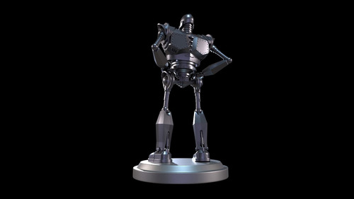 Imponente Figura Del Gigante De Hierro Para Tu Hogar