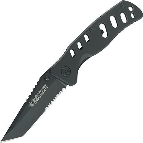 Cuchillo Navaja Plegable Smith & Wesson De 7.8  Tactico Edc