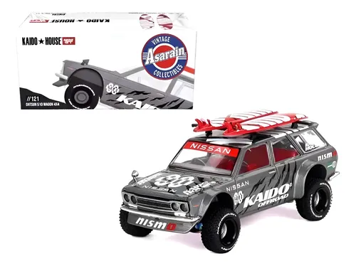 Datsun 510 Wagon Kaido House Mini Gt 1/64 | Parcelamento sem juros Datsun 510 Wagon Kaido House Mini Gt 1/64 | Parcelamento sem juros