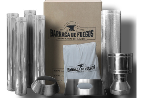 Kit Materiales 120 Mm 1 Pta A Inox. Bdf 