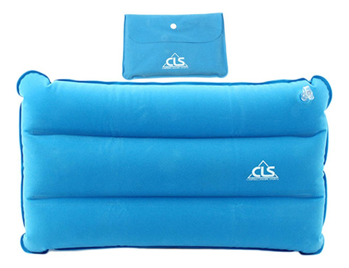 Cojín De Almohada De Viaje Inflable Suave Para Acampar -