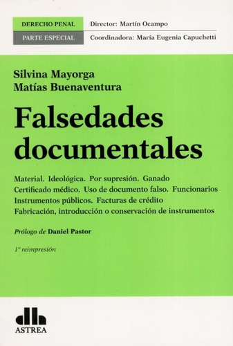 Libro Falsedades Documentales