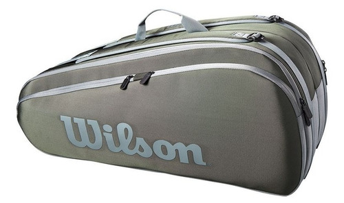 Raquetero Tour 12 Pack Verde Oscuro Wilson