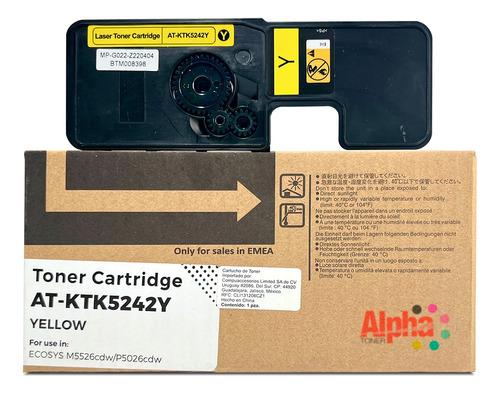 Toner Compatible Con Kyocera Tk-5242 M5526cdw P5026c