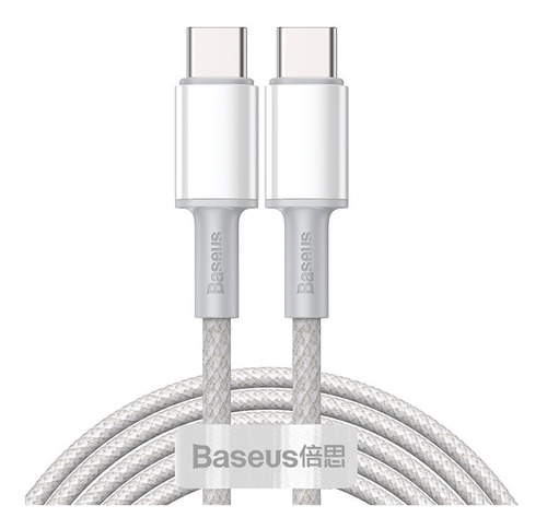 Cable Usb C / Usb C 2mts Carga Rápida Y Datos 5a Baseus 