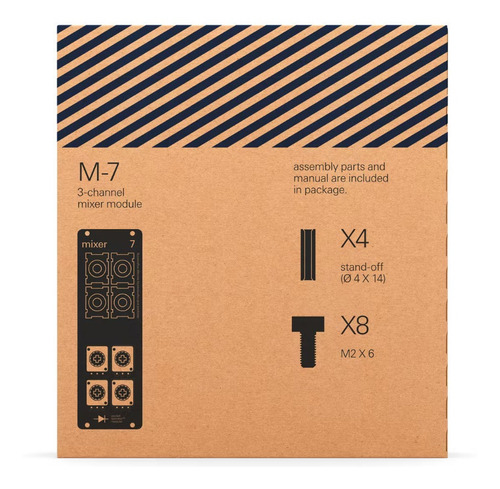 Imagen 3 de 3 de Pocket Operator Modular Pom-7 Mixer M-7 Audiotecna Teenage