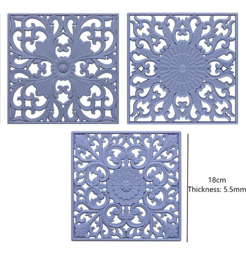 Alfombrilla De Silicona Resistente Al Calor Para Ollas Y Sar