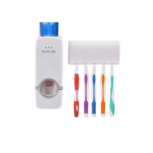 Dispensador De Crema Dental Con Esterilización Uv Cepillos