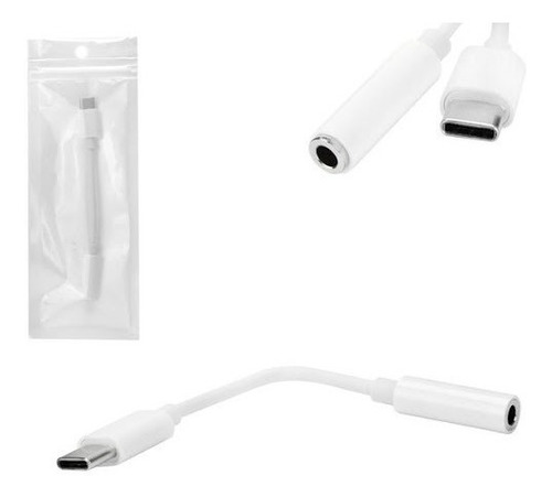 Adaptador De Fone De Ouvido Type-c 3.1 Macho Para P2 Fêmea