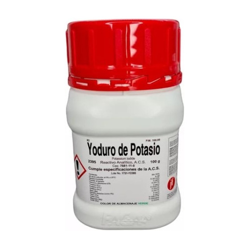 Yoduro De Potasio Acs 100g Fagalab