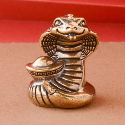Miniestatuilla De Serpiente Con Forma De Animal Para Decorac