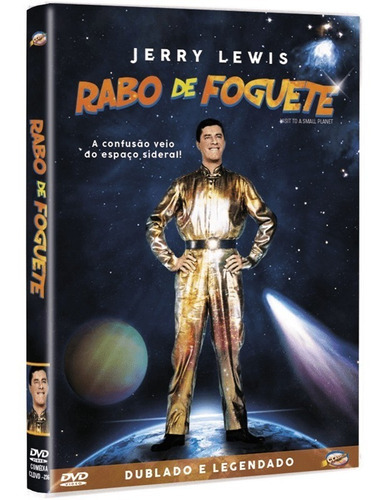 Dvd Rabo De Foguete - Jerry Lewis - Norman Taurog - Joan Blackman