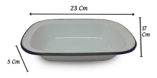 Imagen 3 de 4 de Fuente Ensaladera Plato Enlozado Pettish Online