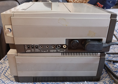 ( Leia ) Vídeo Cassete Portátil Panasonic Pv-6000 + Bolsa (Usado)