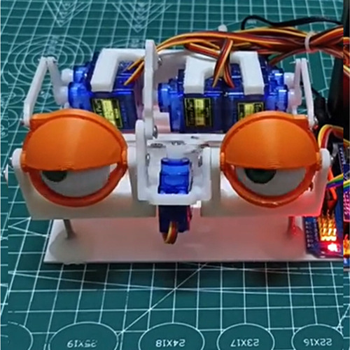 Kit Arduino Diy Animatronic Eyes Con Servo Sg90 Y Joystick
