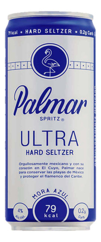Cooler Palmar Mora Azul 6pack de 355ml