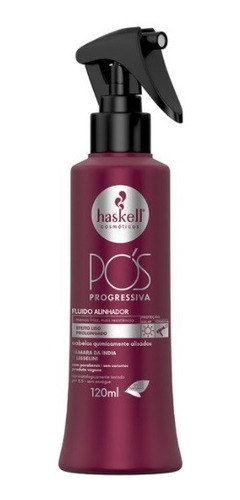 Fluido Pos Progressiva Cabelo Protetor Térmico 120ml Haskell