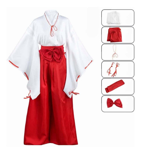 Disfraz De Cosplay De Mujer Inuyasha