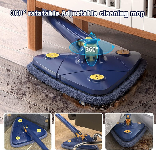 Limpador De Parede Com Base Triangular De 360°