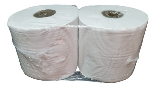 Bobina Toalla En Rollo Blanco Nat S/h Cd300 X 2 Rollos 2.4k 