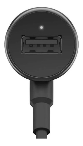 Cargador Motorola Turbo Power 25 micro-usb de auto con cable carga turbo negro