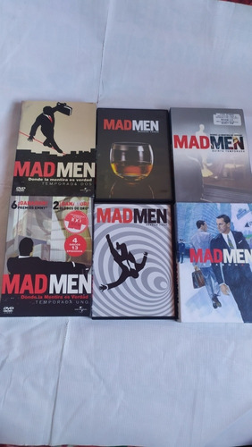 Mad Men Series De Tv Completas Temporadas 1 Ala 6 