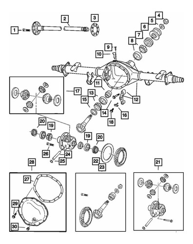 Mopar Perno Cabeza Hexagonal Oem Aa