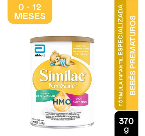 Similac Neosure Fórmula Infantil X 370 Gr