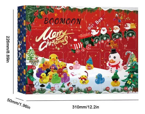 A A Calendarios Infantiles De Adviento, Navidad, 24 Patos