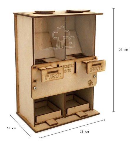 Juguete Didáctico Máquina De Dulces Para Armar Monkits
