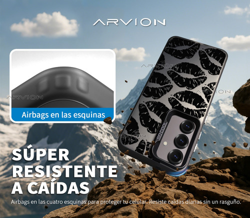 Funda Para Samsung Galaxy A Y S Creativa Con Estilo Mujer Negro Para Galaxy A15