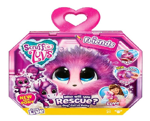 Little Live Scruff-a-luvs - Amigos - Mascota De Rescate De M