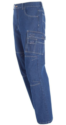 Imagen 2 de 7 de Jeans Cargo Hombre - Ropa De Trabajo