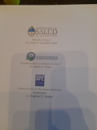 Historia De La Salud Social En La Argentina. Fede. Pérgola (Usado)