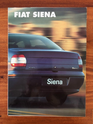 Folleto De Agencia Original De Fiat Siena En Olivos - Zwt