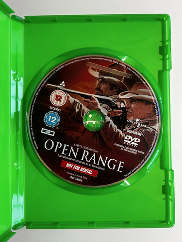 Open Range (2003) Kevin Costner. Película En Dvd Región 2 (Usado)