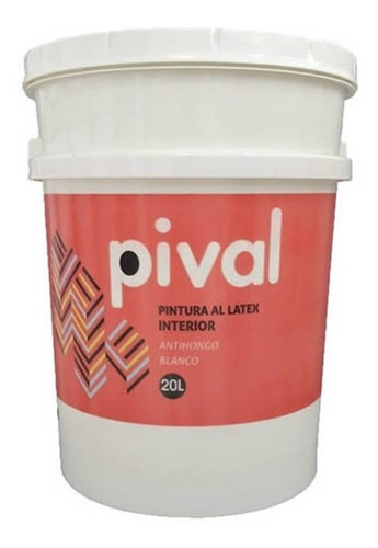 Pintura Tersuave Latex Pival 4 Lts Interior Todo Barato