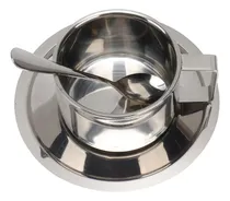Comprar Juego De Taza De Café De Acero Inoxidable, Tazas De Café Con