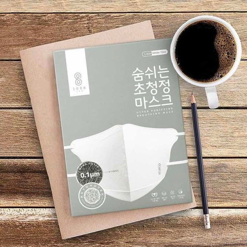 Cubrebocas Nano Mask Soomlab Coreano Reutilizable 10 Pz Shm