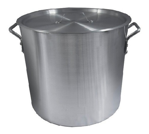 Olla Industrial Con Tapa En Aluminio 16qt