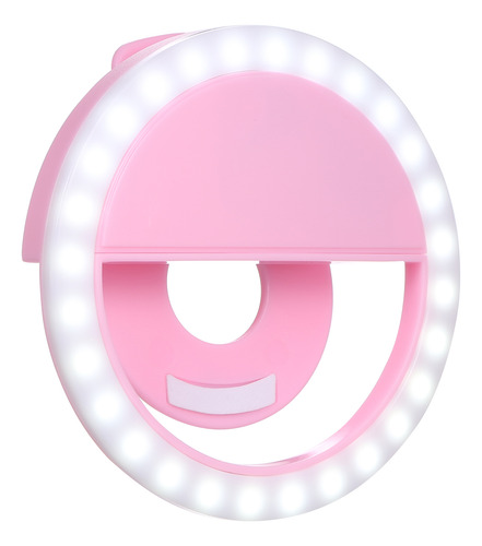 Lámpara De Cámara Portátil Con Clip De Flash Led Para Selfie
