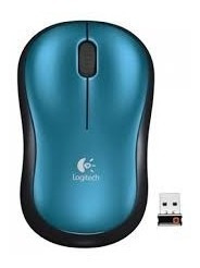 Mouse Logitech M185 Azul Wireless 3 Anos Garantia
